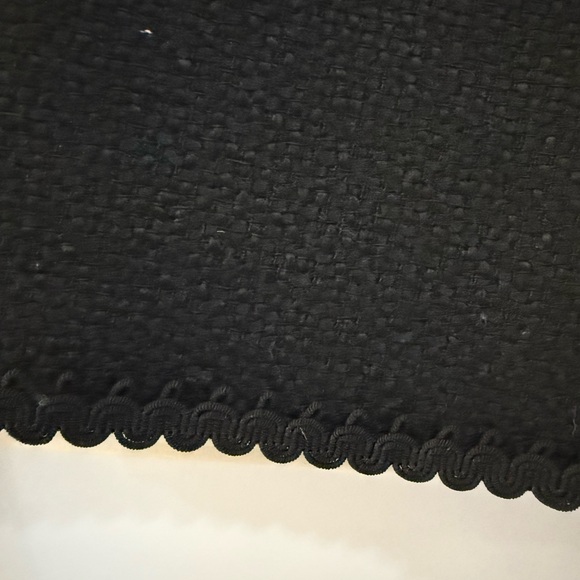 Zara Black Textured A-Line Skirt - Picture 2 of 6